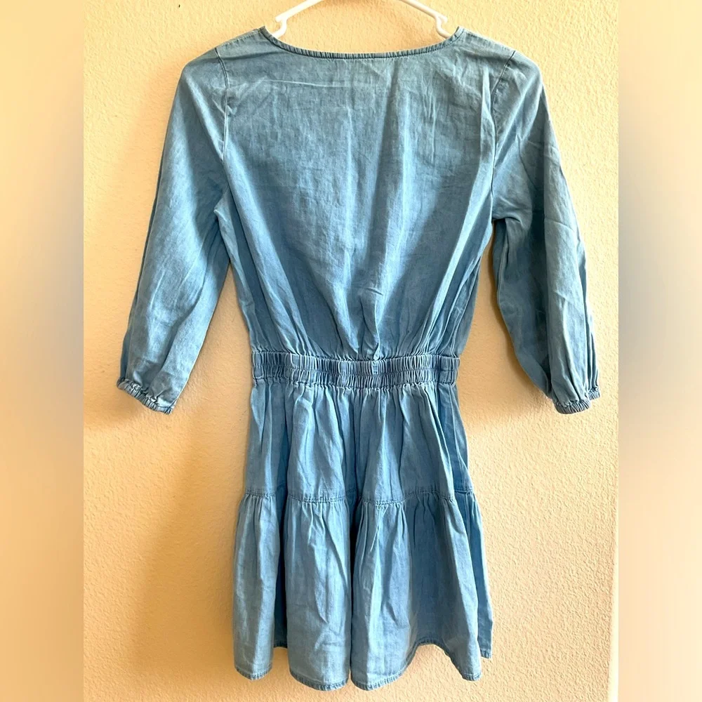 Guess Girls‎ Denim Dress w/ Embroidery size L (14)